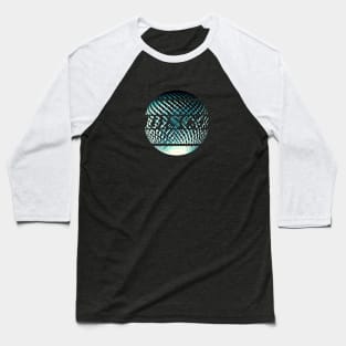 Steel blue disco discoball Baseball T-Shirt